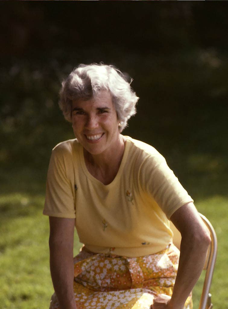 Aunt Dot in June of 1981