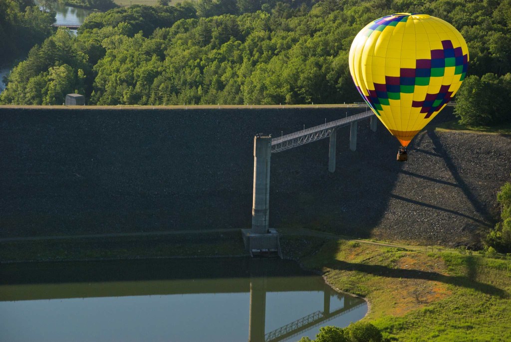 Balloon and Hartland Dam