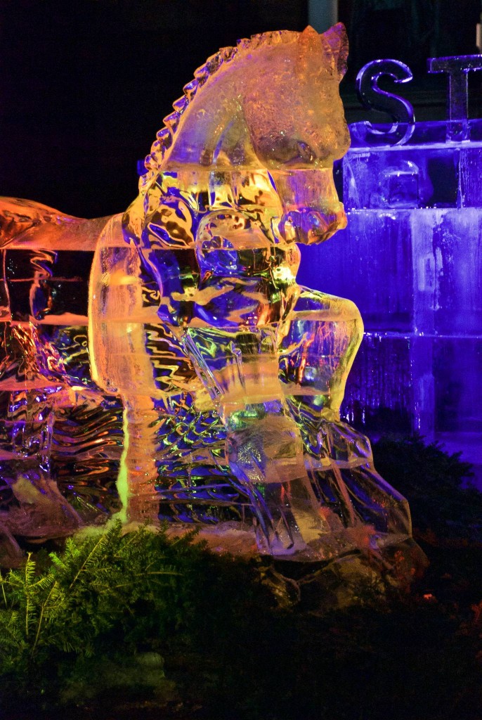 Ice Sculpture at Copley