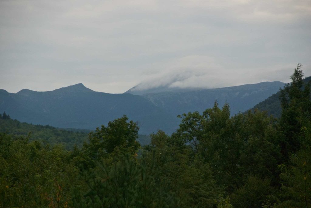 Clouds Coming over the Mountains