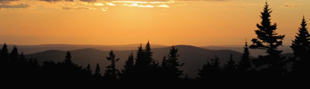 Sunset atop Mount Greylock