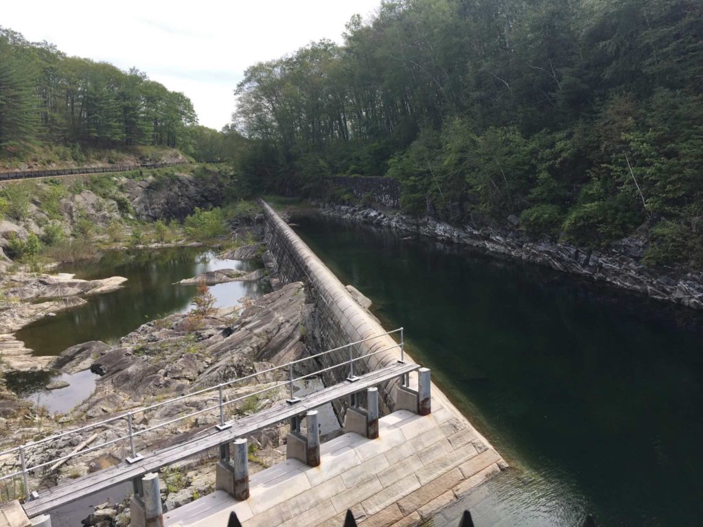 Windsor Dam spillway
