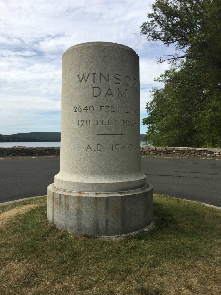 Marker for the Dam