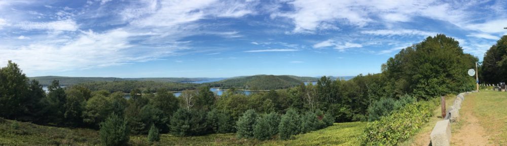 Enfield Lookout panorama