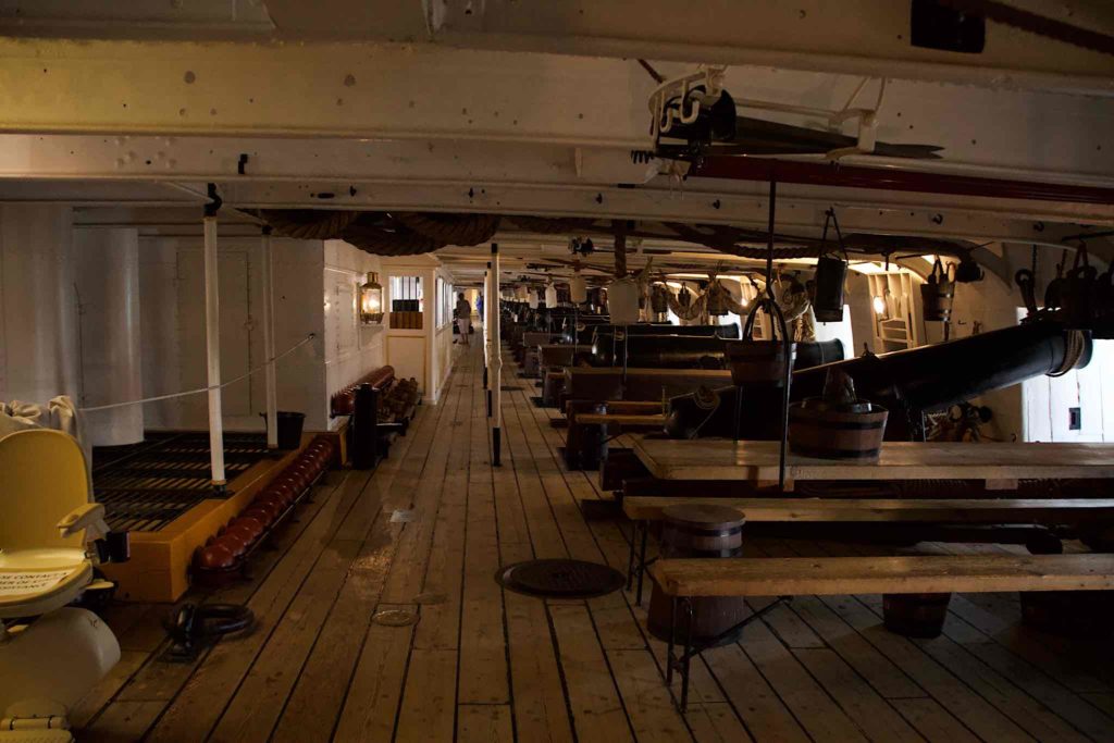 HMS Warrior's main deck