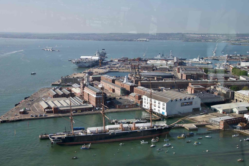 Portsmouth Harbour from the Spinnaker tower