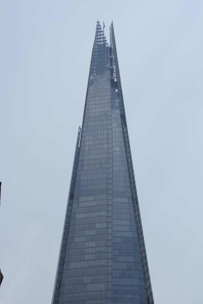 The Shard, seen from the Cathedral grounds