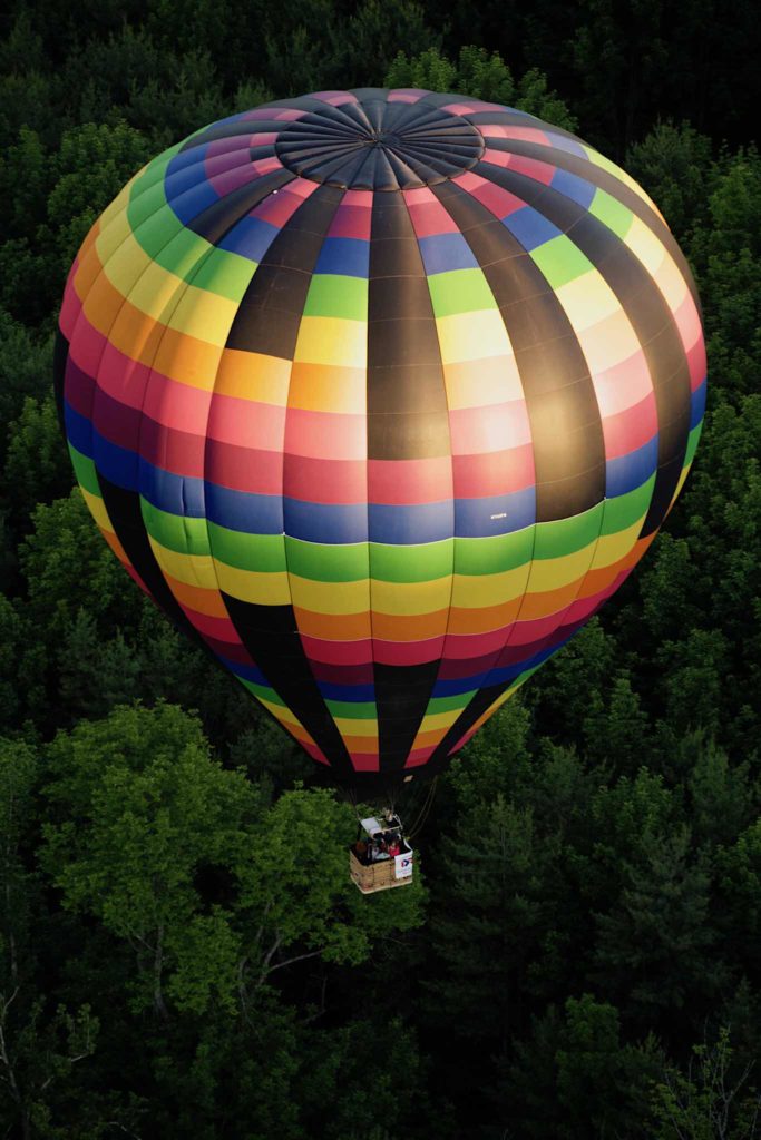 Above a Balloon
