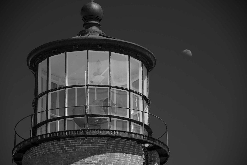 Gay Head Lighthouse and Moon