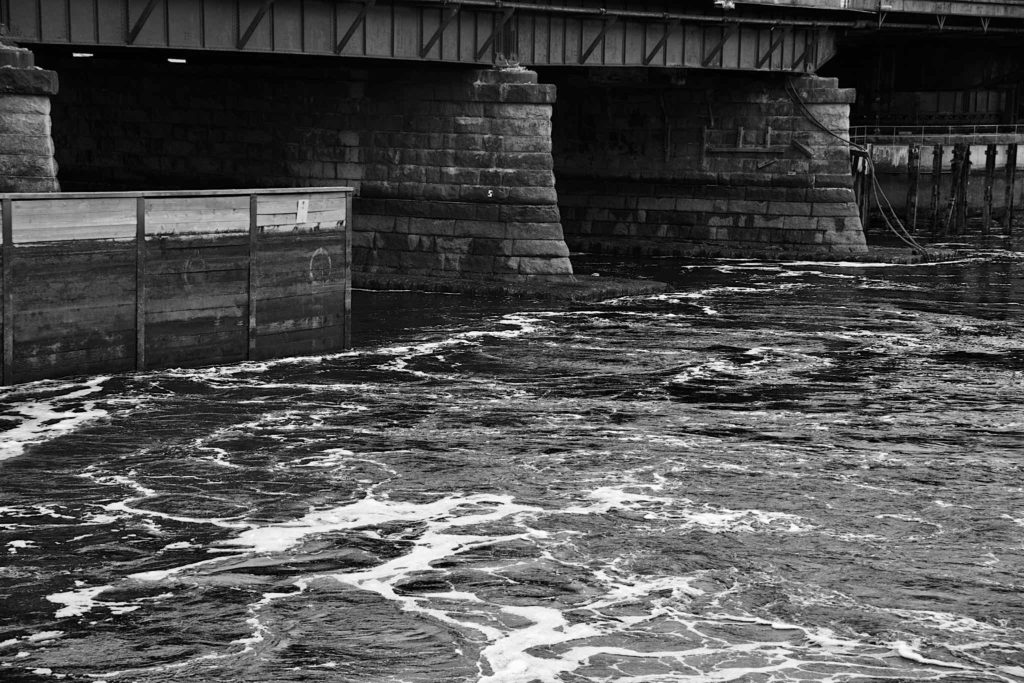 Outflow from the Charles River Dam