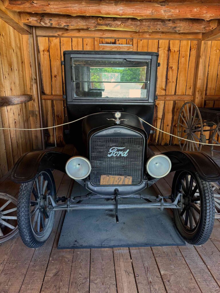 Model T in the Wilder Barn