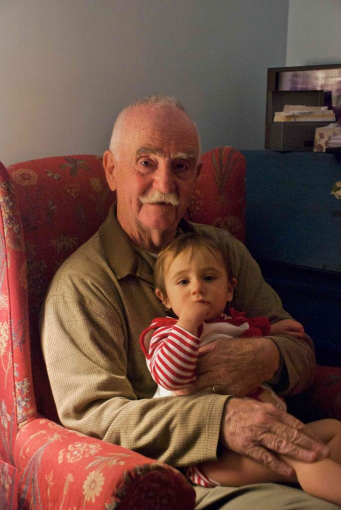 Tom and granddaughter Aria