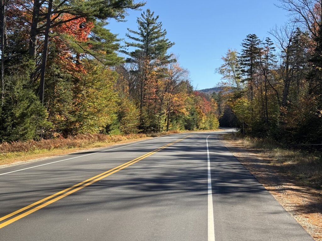 Thursday Morning, fall foliage along the Kancamancus