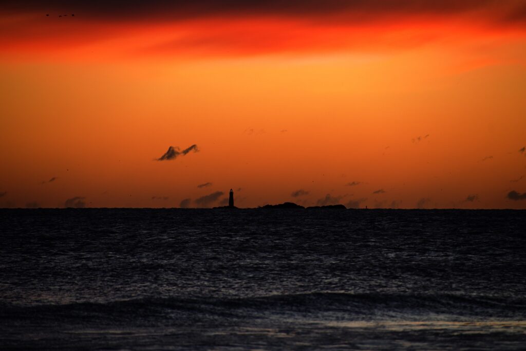 Lighthouse in the distance