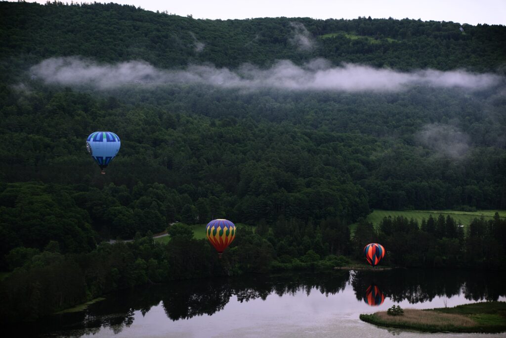 Fog, Balloons and the River