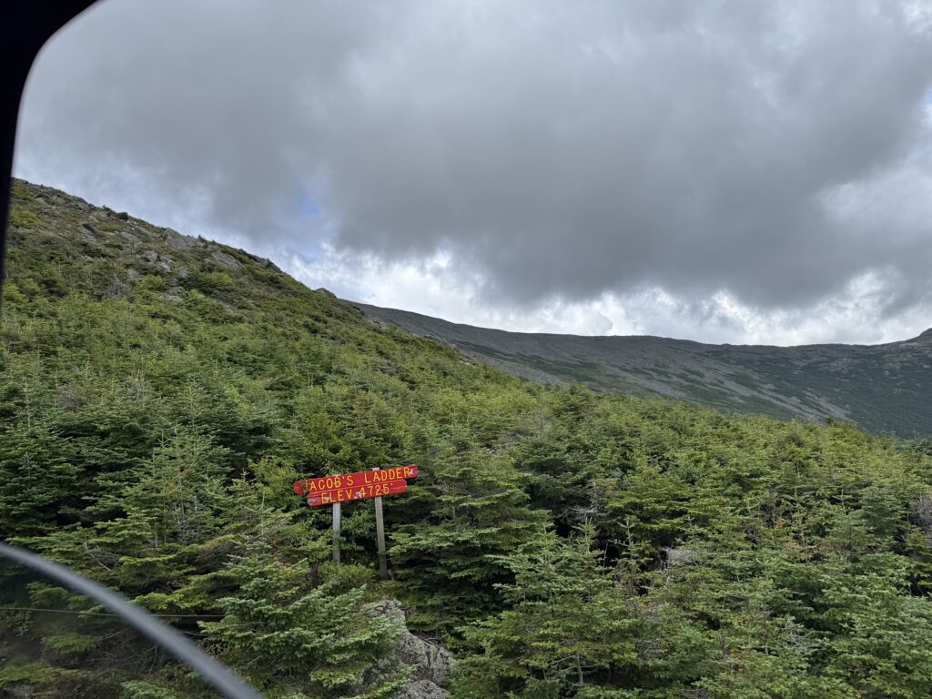 Sign for Jacobs Ladder