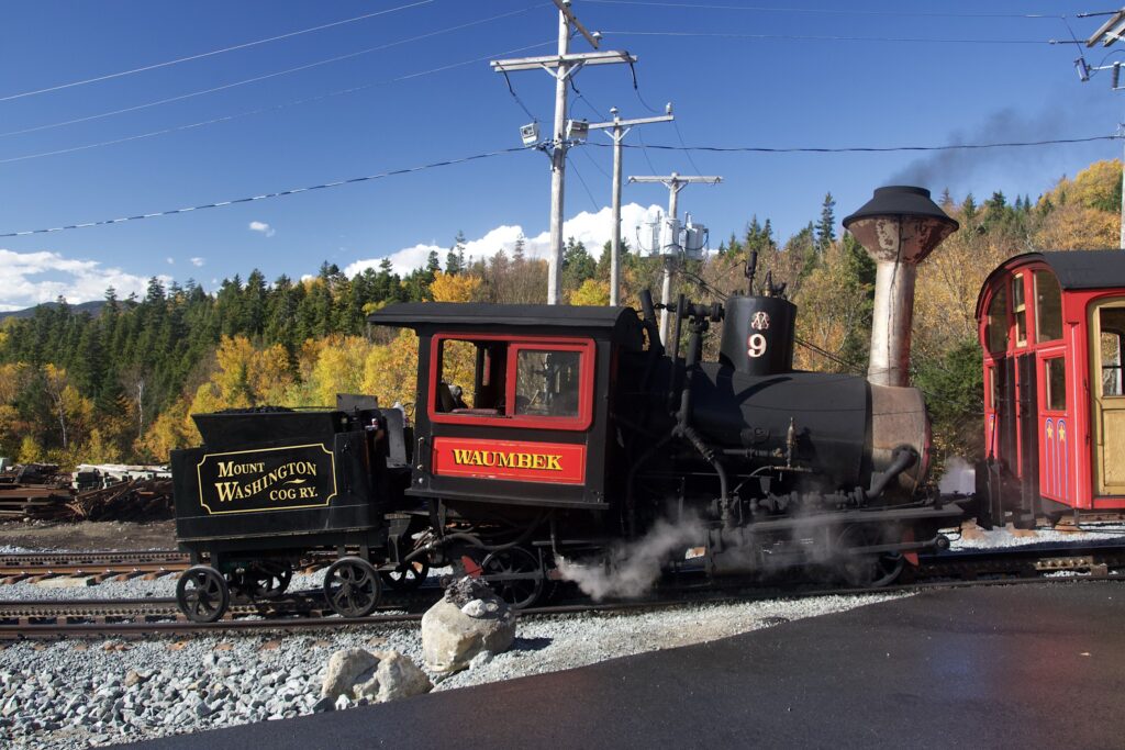 Steam locomotive Waumbek