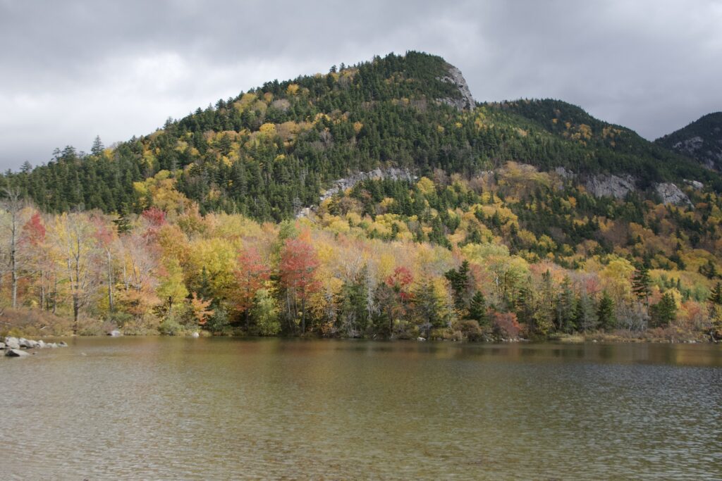 Mountain seen from Echo Lake