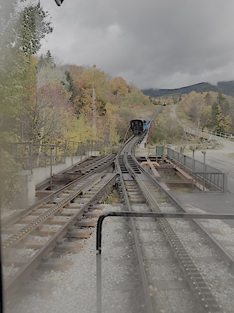 Preceding train leaves the base station