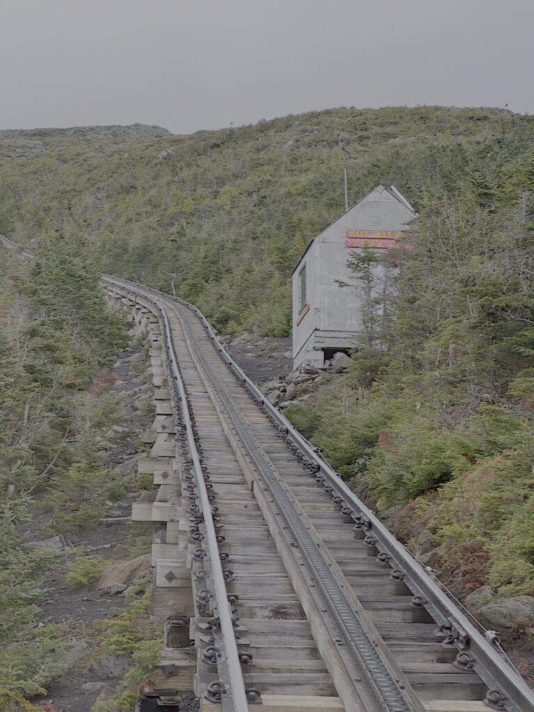Halfway House. It looks tilted crazily, but is actually level