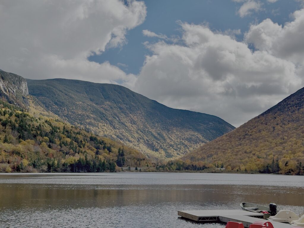 Mountains seen from Echo Lake